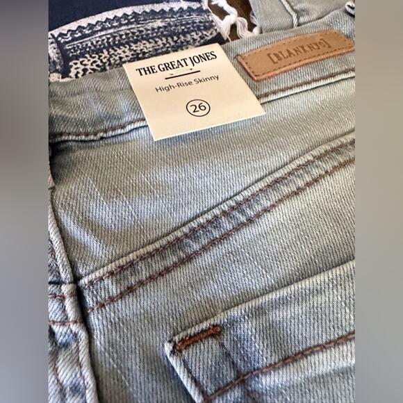 Blank NYC  Women's the Great Jones High Rise Skinny Break the Cycle Jean New - Picture 6 of 16